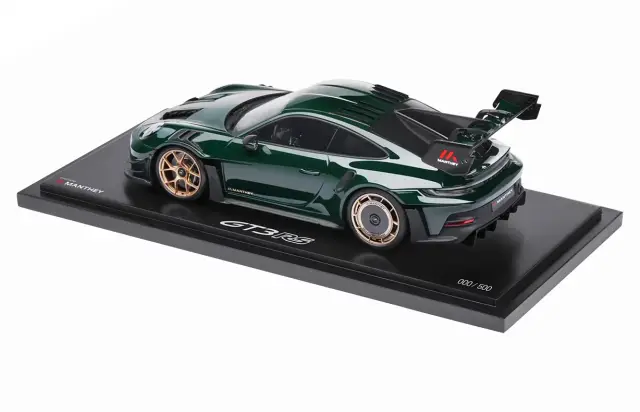 2018 Porsche GT3 RS Scale Model in Chalk